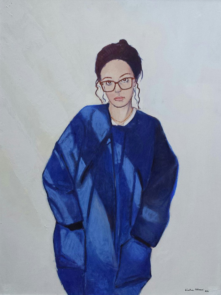 54. RITRATTO DI DONNA INGLESE (olio su tavola – anno 2014) 54. RITRATTO DI DONNA INGLESE (olio su tavola - anno 2014)