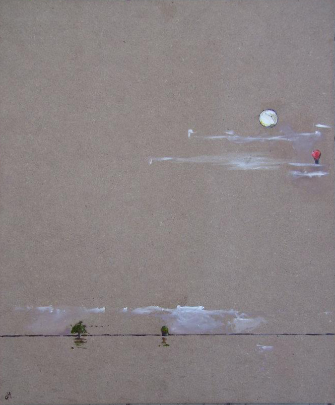 40. DOLCE LUNA (acrilico su tavola - 50x60 cm)